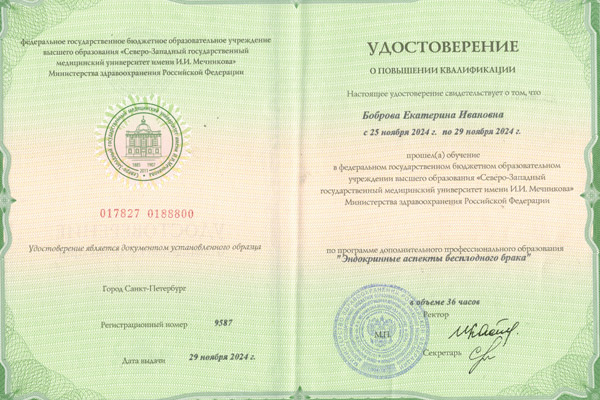 Сертификат № 13